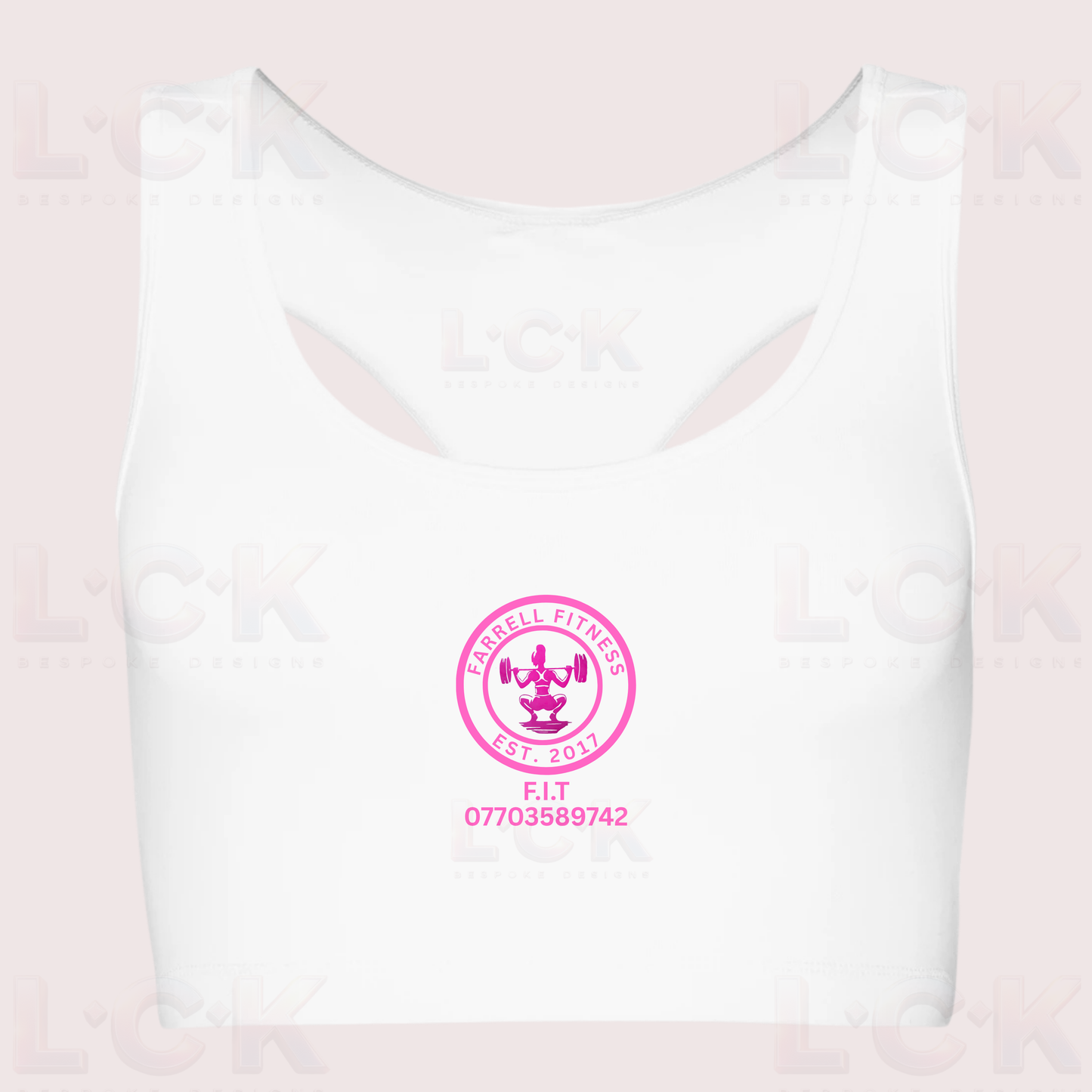 Women’s Sports Crop Top UK | Lightweight Gym Crop | Custom Logo Available