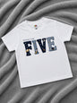 Today I Am Five Birthday T-Shirt | Space Themed 5th Birthday Top
