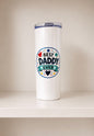 Best Daddy Ever 20oz Skinny Tumbler | Ready to Post | Gift for Dad