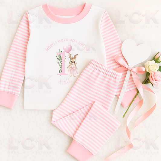 When I wake up I will be - Pink Bunny