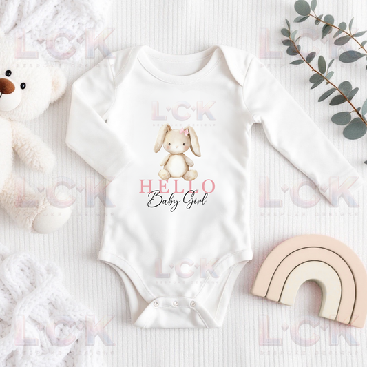 Birth Announcement - Hello Baby Girl