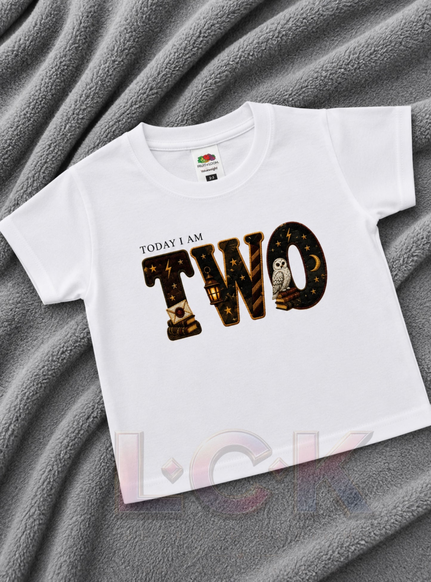 Personalised Wizard Birthday T-Shirt | Custom Any Age Birthday Top