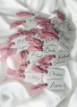 Personalised Wedding Table Name Tags | Acrylic Wedding Place Settings | Custom Wedding Deco