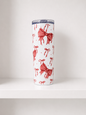 Pink Bow 20oz Skinny Tumbler | Ready to Post | Coquette Aesthetic Travel Cup Gift for Her