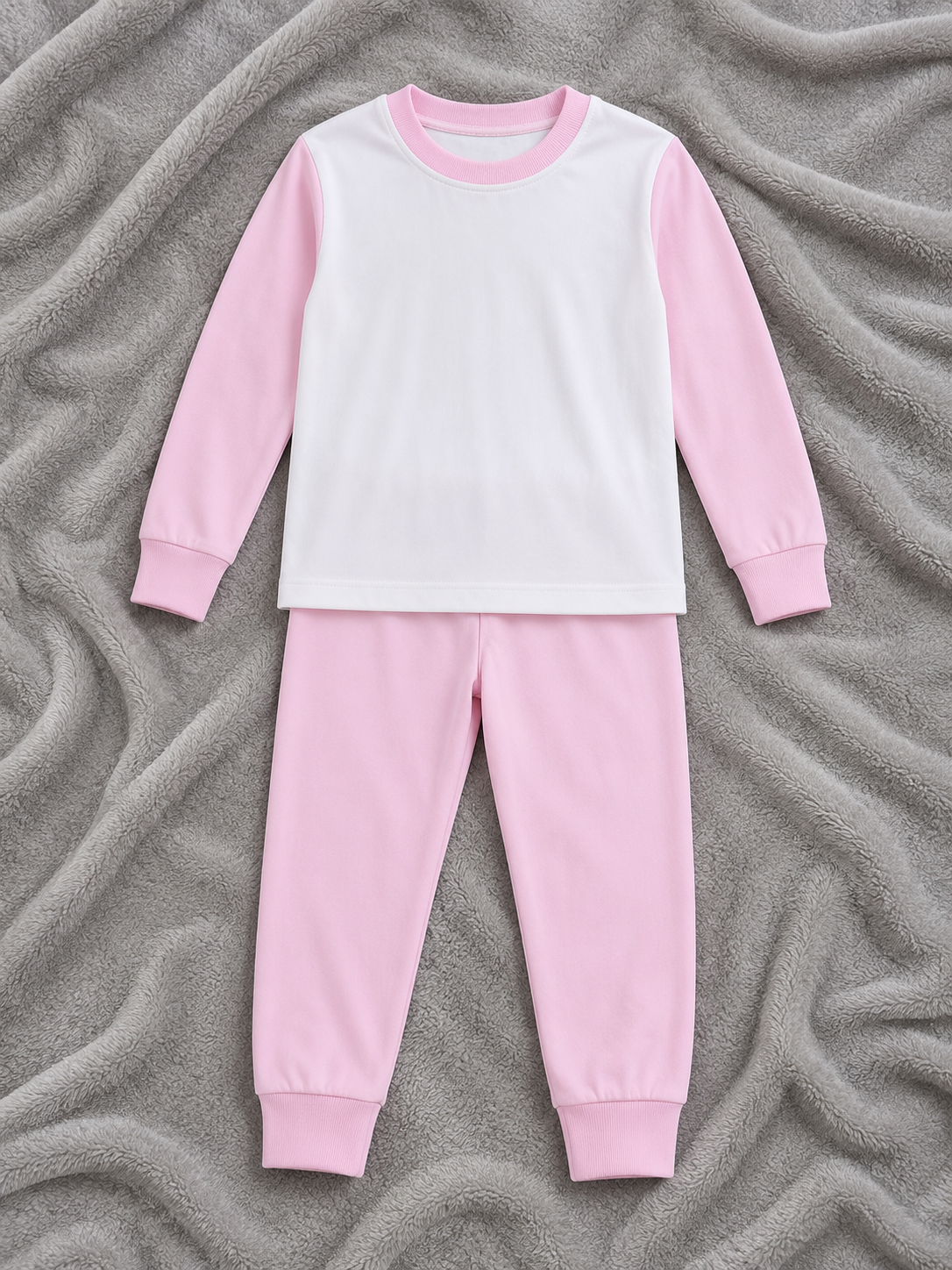 Personalised Pink Children's Pyjamas | Custom Kids Pyjamas