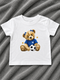 Scotland Teddy Bear Baby T-Shirt 0-3 Months | Scottish Football Baby Top | Ready to Post